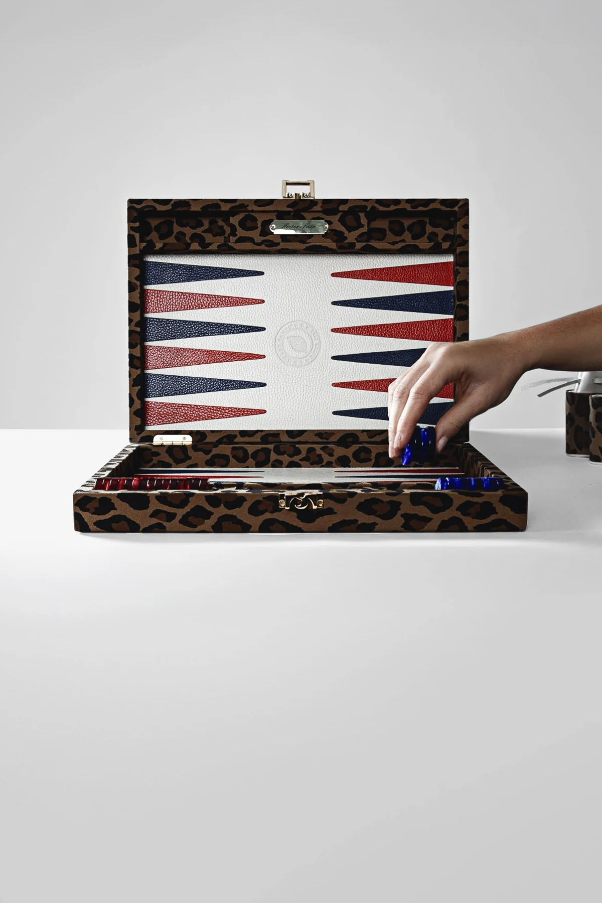 BACKGAMMON X HECTOR SAXE  LEOPARD - Image 4