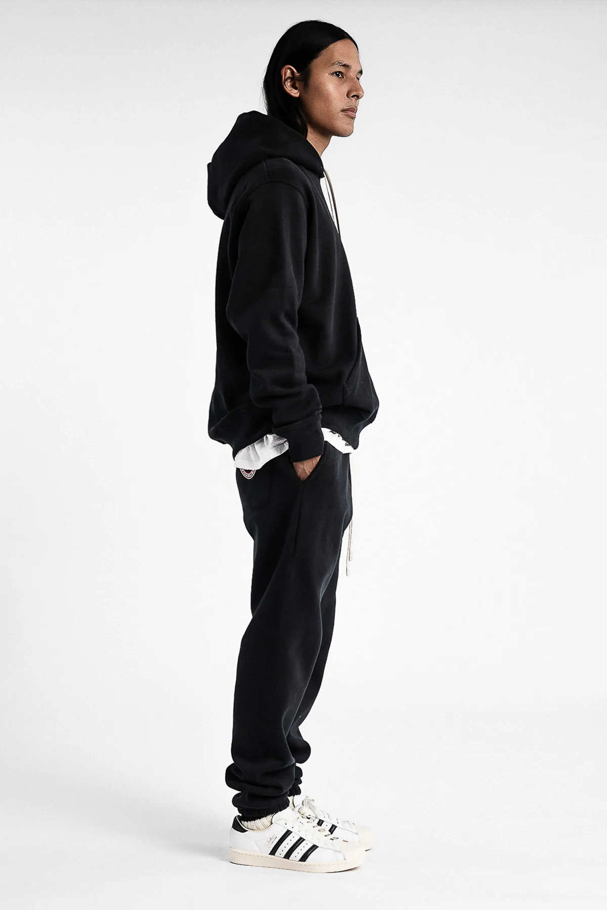 F ICONIC HOOD BLACK - Image 9