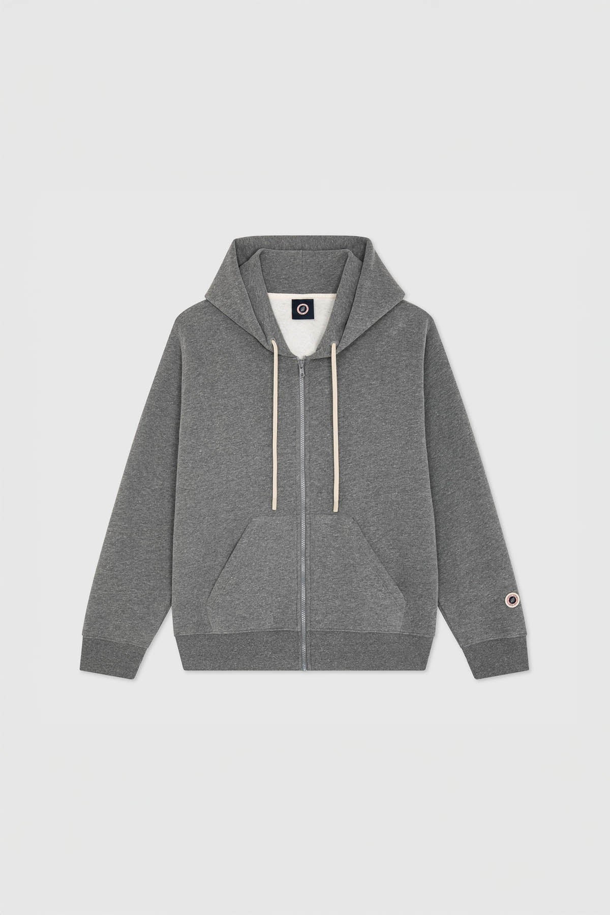 F ICONIC ZIP DARK MARL