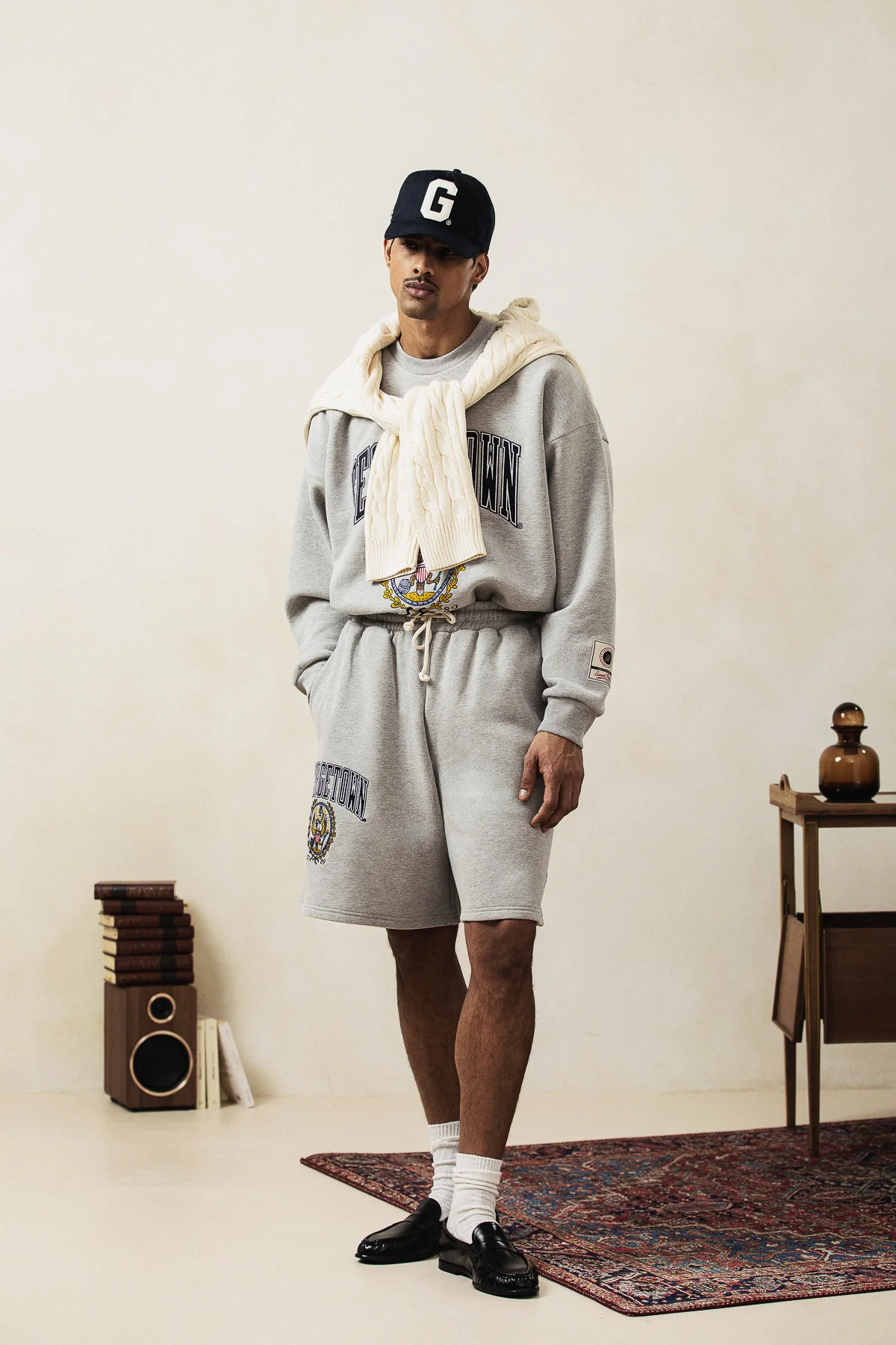 GEORGETOWN CREW 2 GREY MARL - Image 5