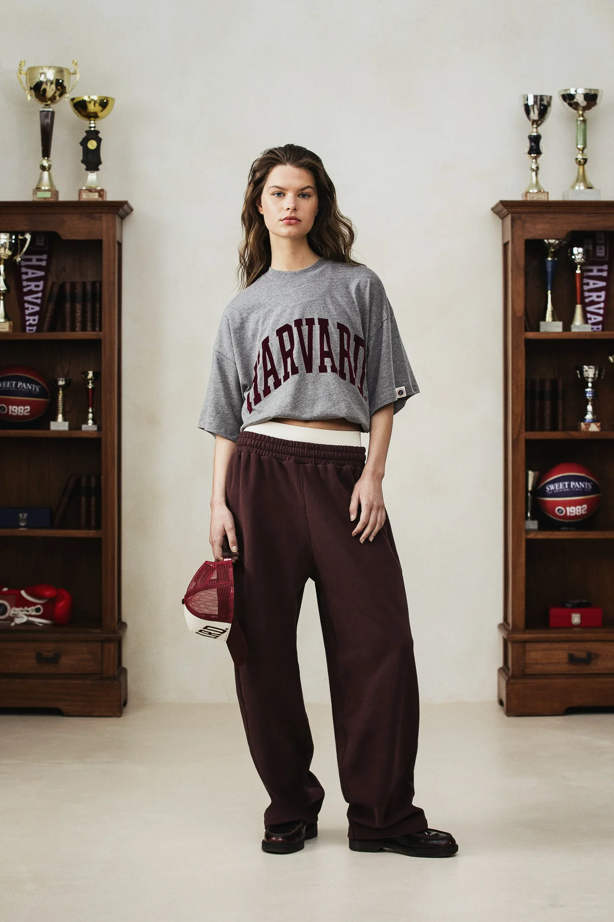 HARVARD TEE DARK MARL - Image 6