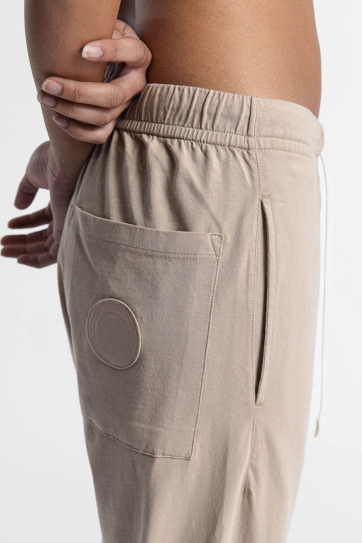 JERSEY PANT WHITE PEPPER - Image 8