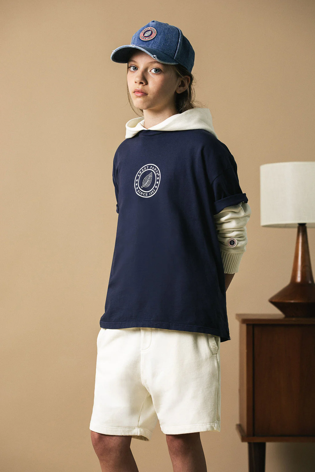KID WASH LONG SHORT OFF WHITE - Image 8