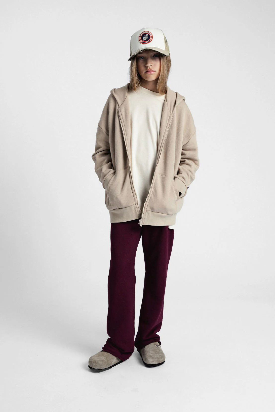 KID ENDLESS ZIP WHITE PEPPER - Image 11