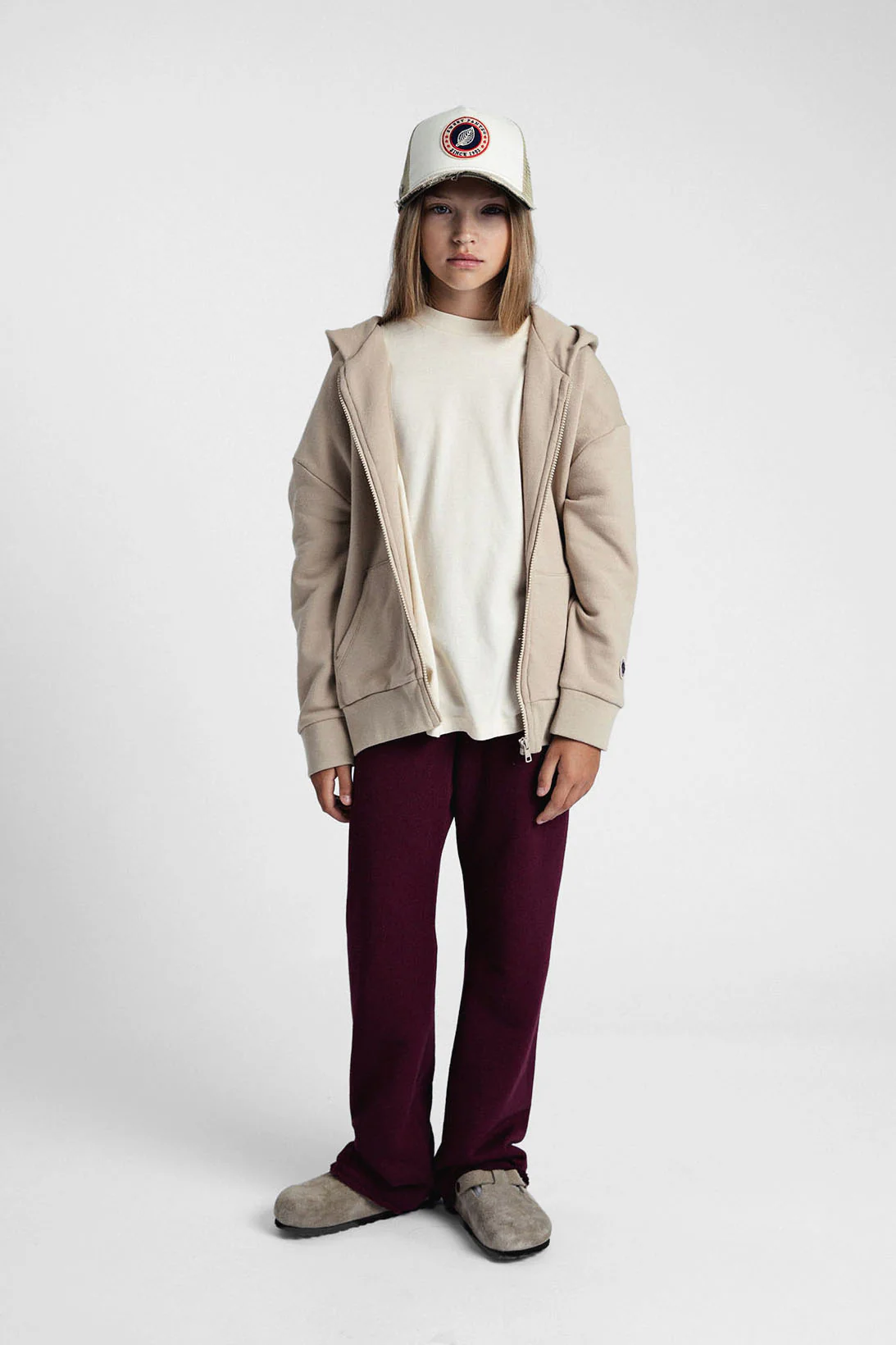 KID ENDLESS ZIP WHITE PEPPER - Image 2