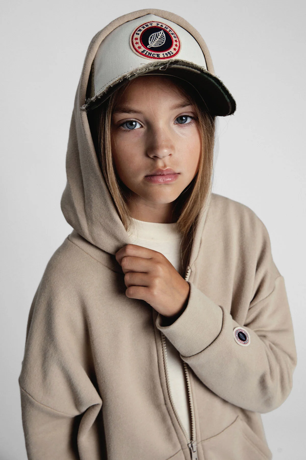 KID ENDLESS ZIP WHITE PEPPER - Image 8