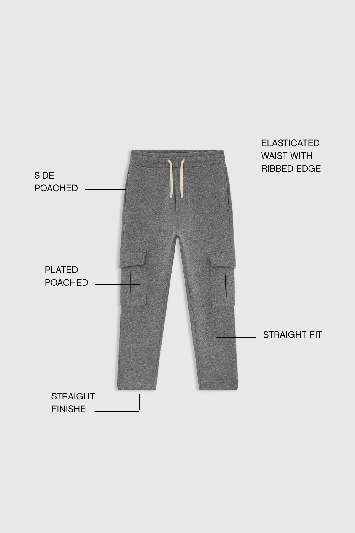KID F ICONIC CARGO BLACK - Image 6