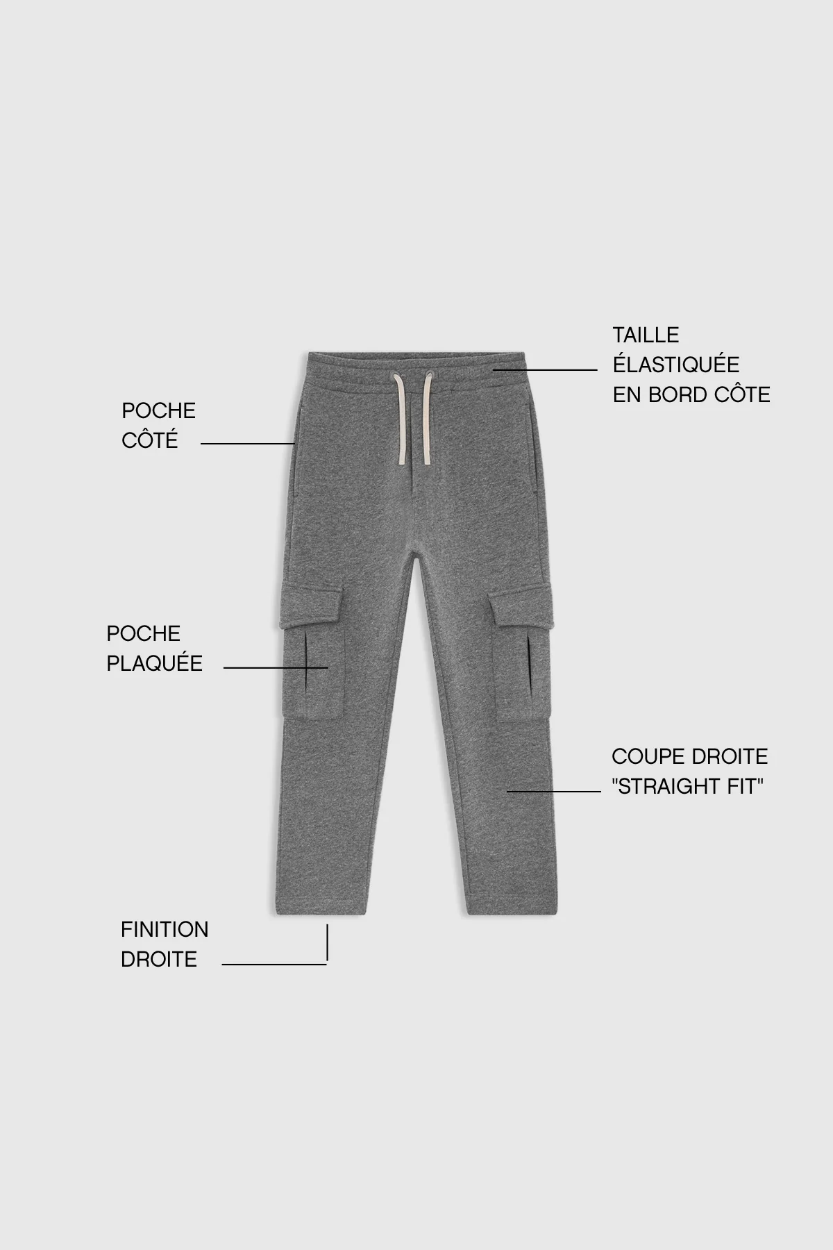 KID F ICONIC CARGO BLACK - Image 7
