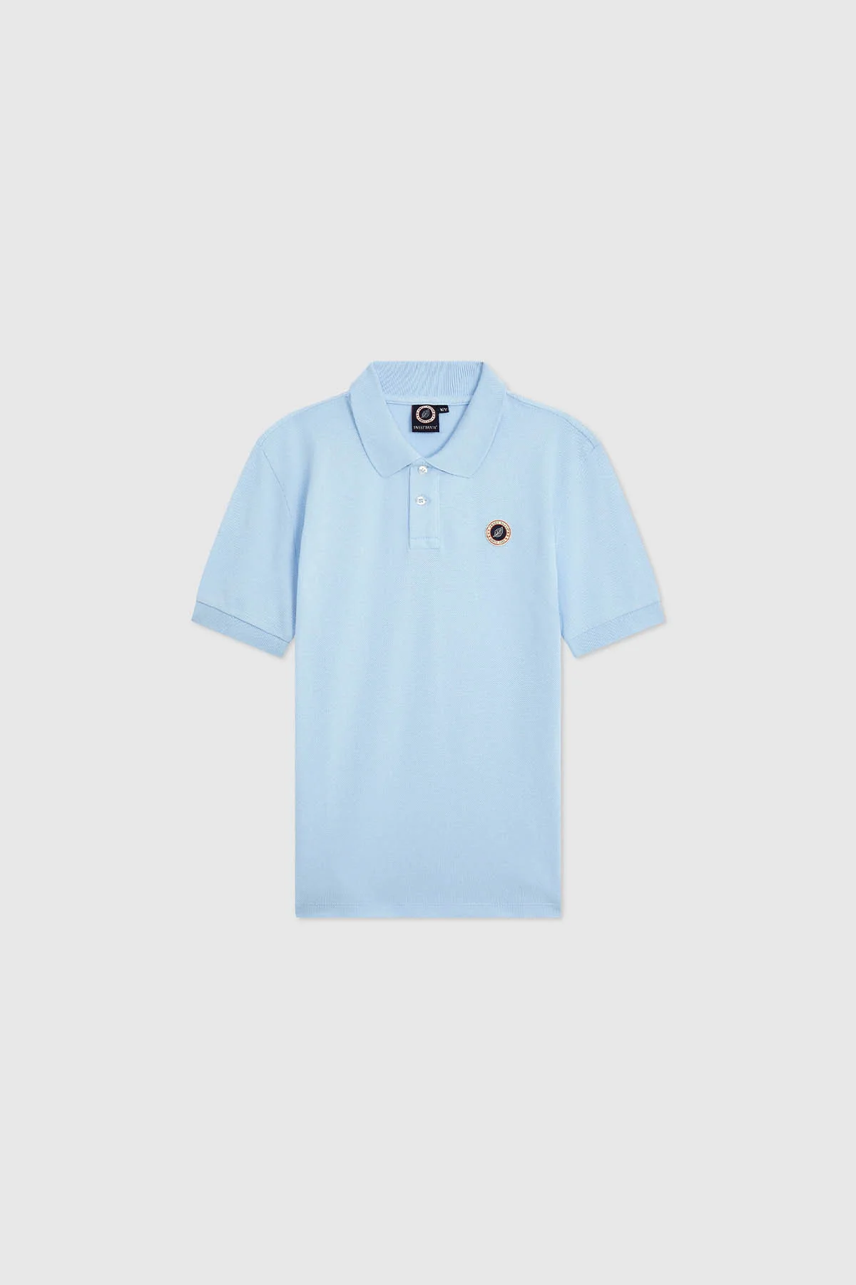 KID FADED POLO VARSITY BLUE
