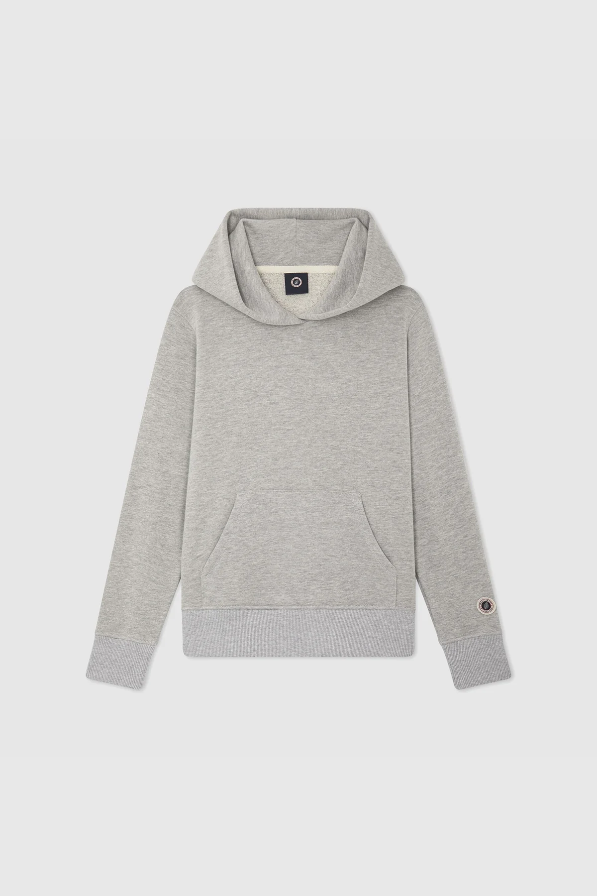 KID ICONIC HOOD GREY MARL