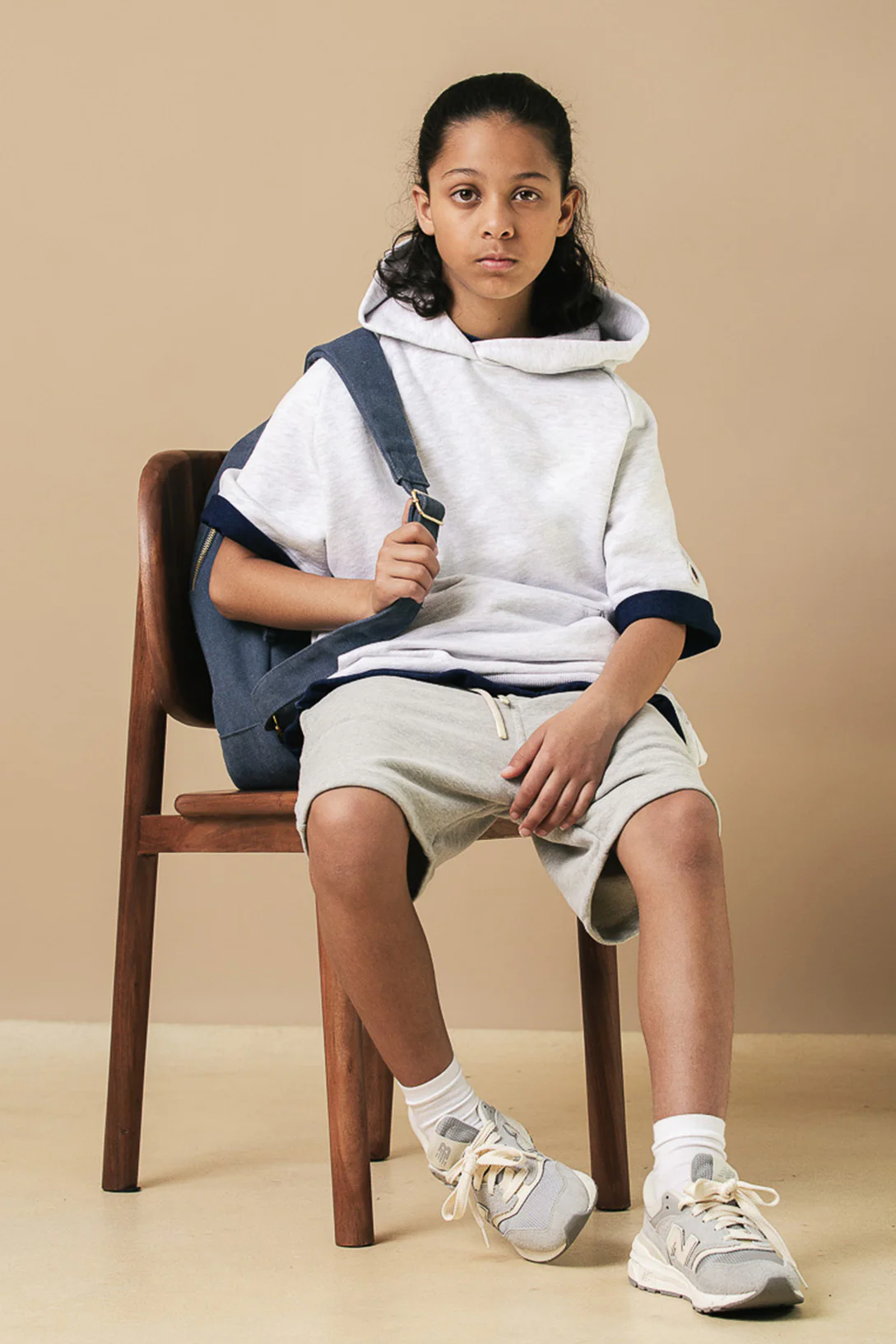 KID ICONIC SHORT GREY MARL - Image 7
