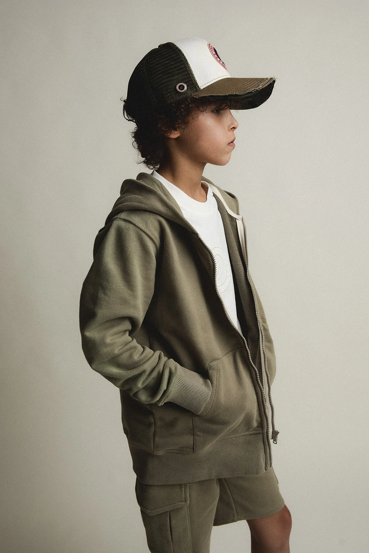 KID ICONIC ZIP SAGE - Image 5