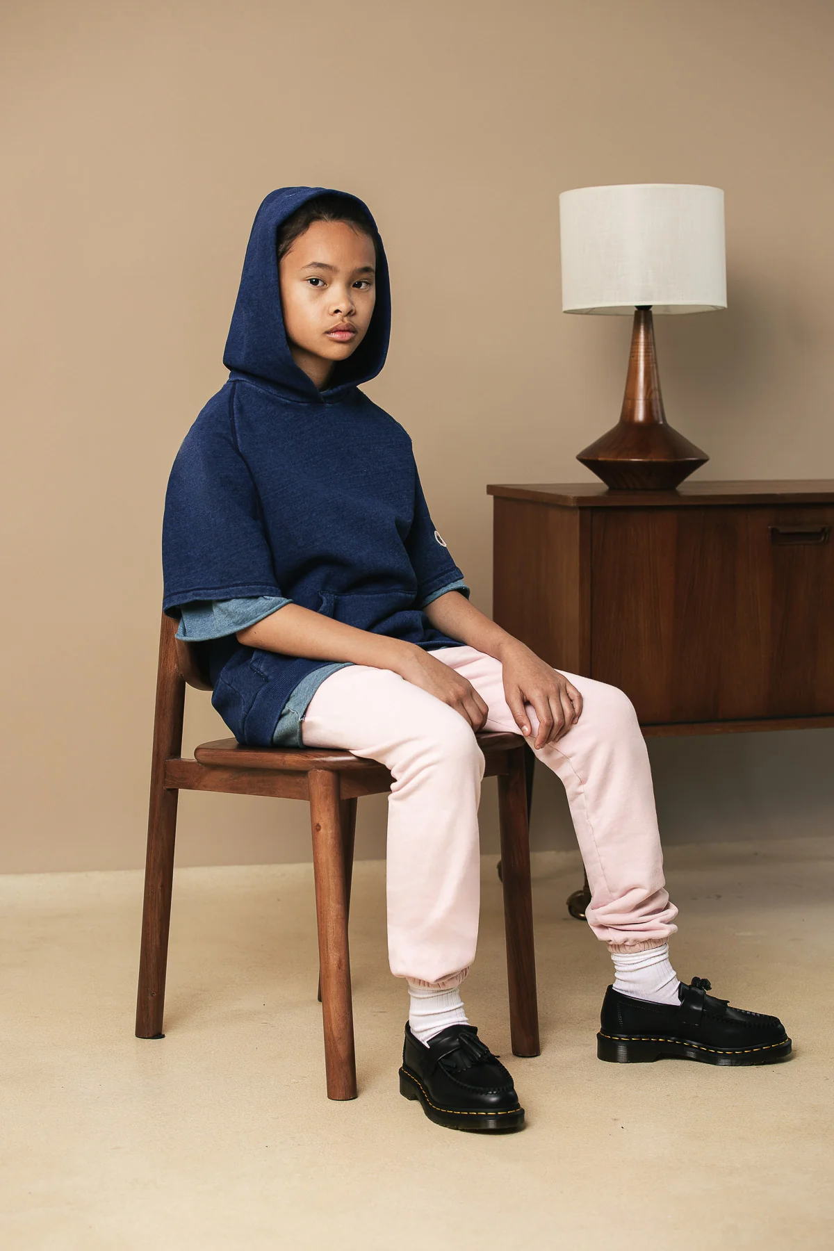 KID INDIGO HOOD BLUE - Image 8