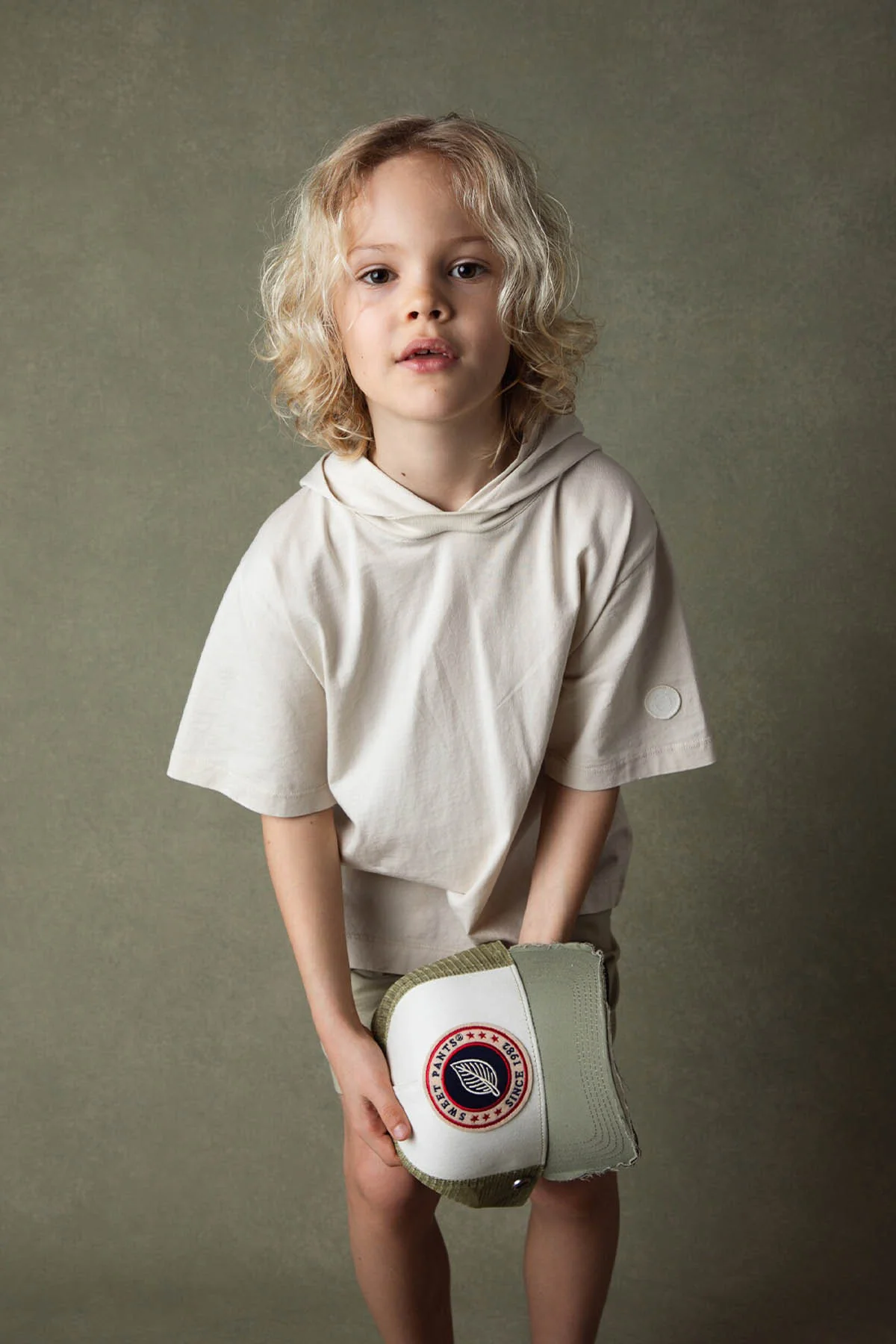 KID JERSEY HOOD CREAM - Image 3