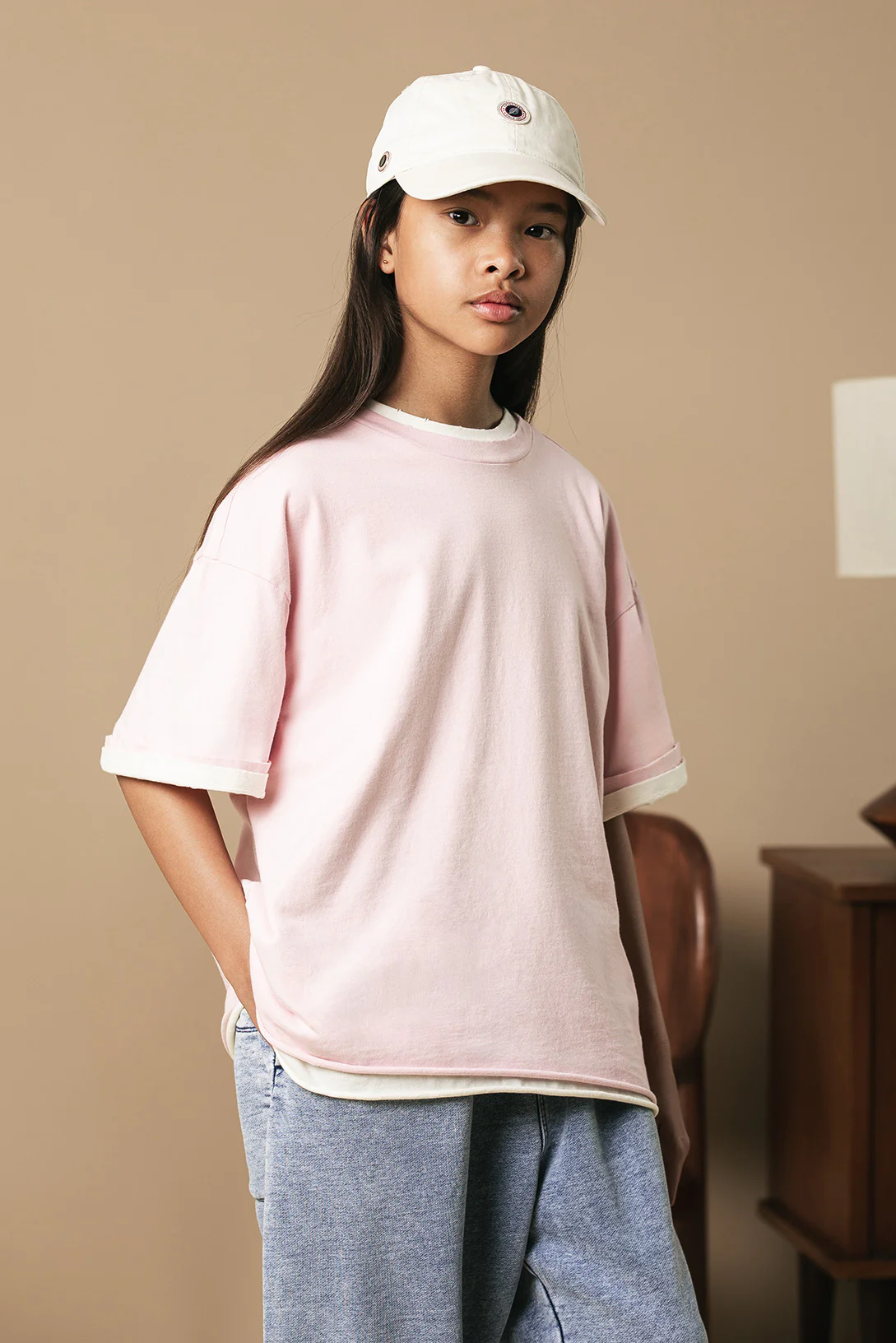 KID WASH TEE PRIMROSE