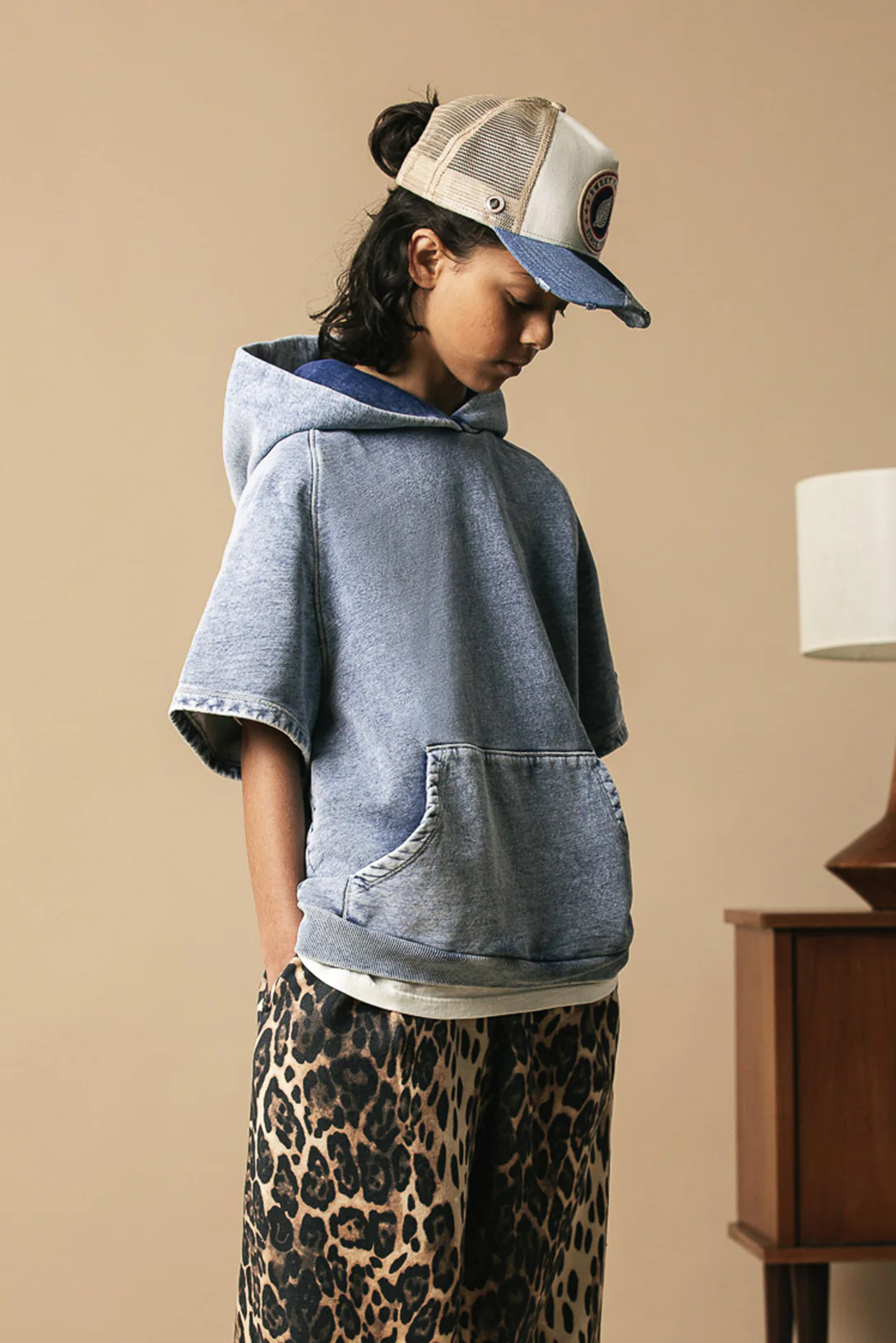 KID INDIGO HOOD SNOW - Image 5