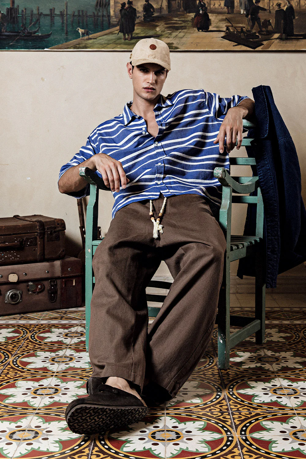 LA CHEMISE MC BLUE