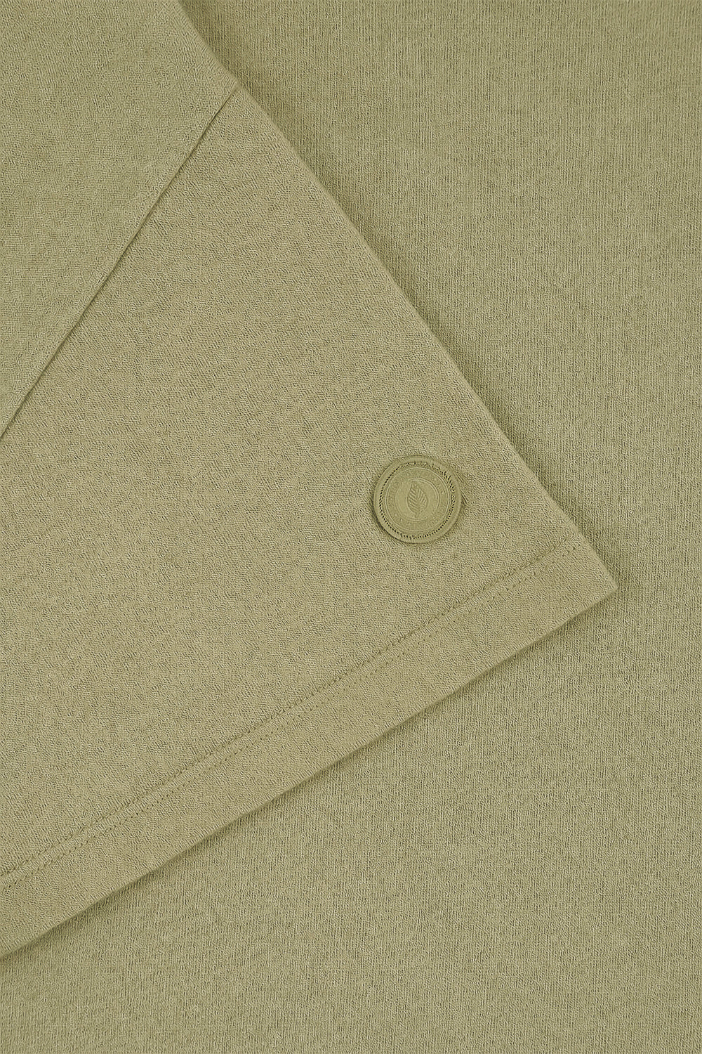 LINEN HENLEY SAGE - Image 5