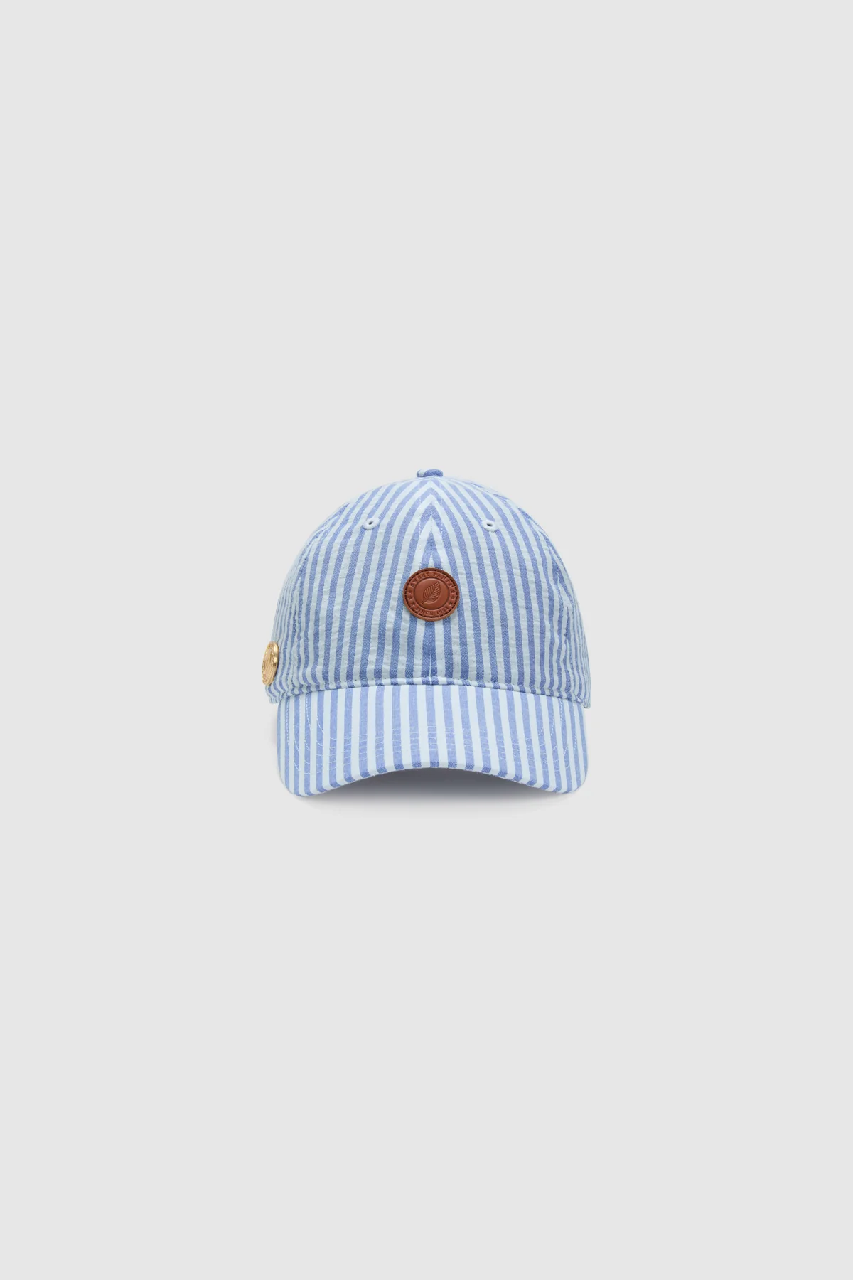 SEERSUCKER CAP BLUE
