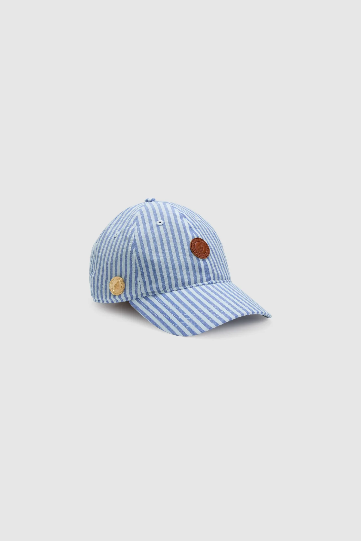 SEERSUCKER CAP BLUE - Image 2