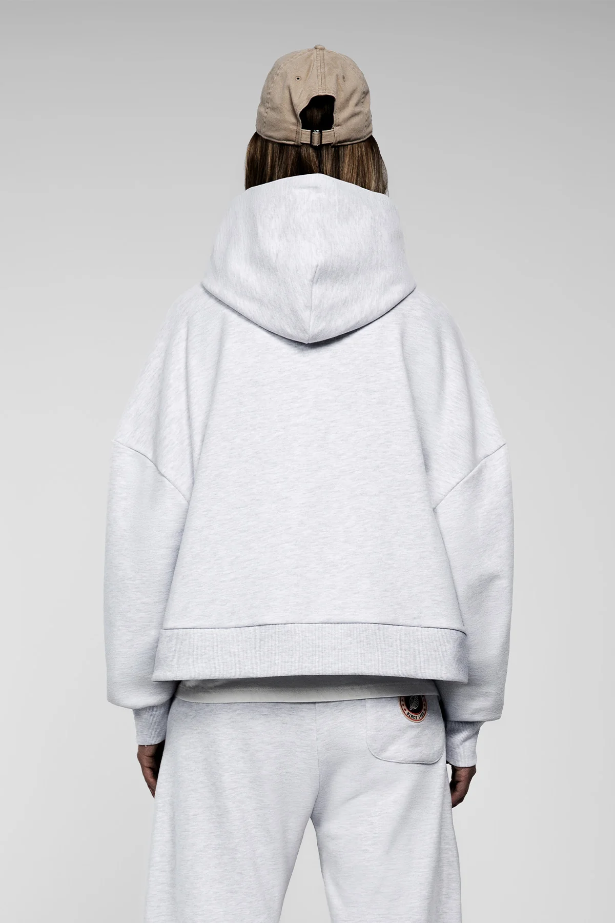 T BOXY HOOD ICE MARL - Image 7