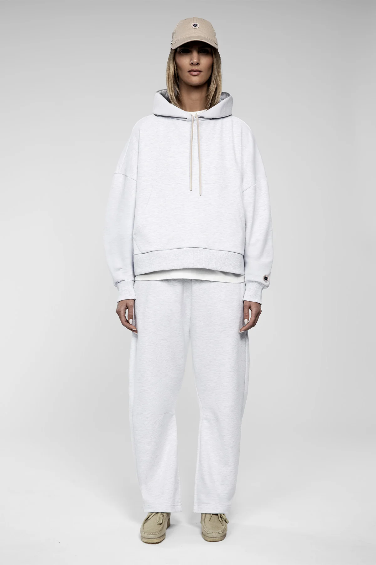 T BOXY HOOD ICE MARL - Image 8